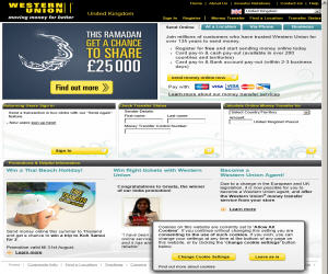 Western Union UK Discount Coupons