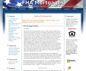 FHA Mortgage Discount Coupons