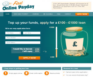 Fast Online Payday UK Discount Coupons