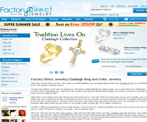 Factory Direct Jewelry Discount Coupons