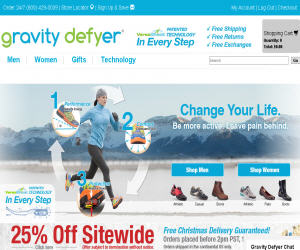 Gravity Defyer Discount Coupons
