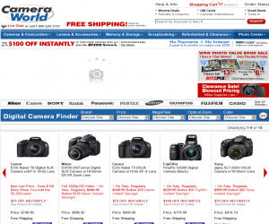 CameraWorld Discount Coupons