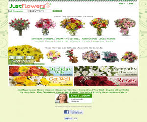 JustFlowers Discount Coupons