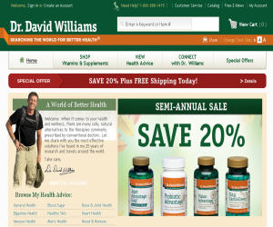 Dr. David Williams Discount Coupons