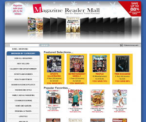 Magazine Reader Mall Discount Coupons