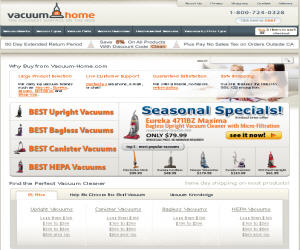 Vacuum Home Discount Coupons