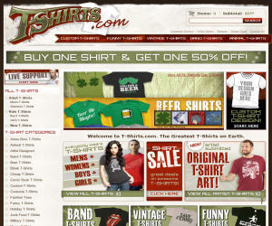 T-Shirts Discount Coupons