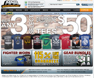 MMA Warehouse Discount Coupons