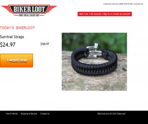 BikerLoot Discount Coupons