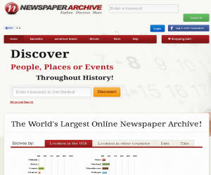 Newspaper Archive Discount Coupons