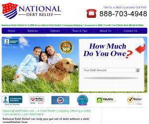 National Debt Relief Discount Coupons