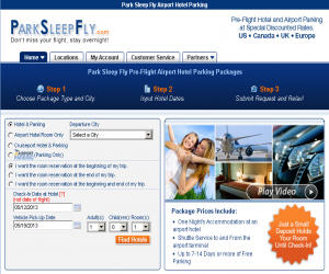 Park Sleep Fly Discount Coupons