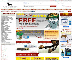 State Line Tack Discount Coupons