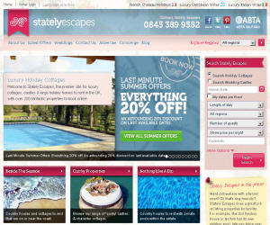 Stately Escapes UK Discount Coupons