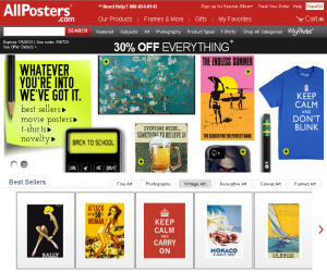AllPosters Discount Coupons