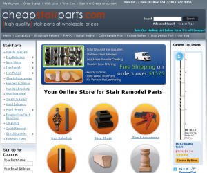 Cheap Stair Parts Discount Coupons