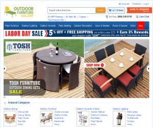 Outdoor Furniture Gallery Discount Coupons