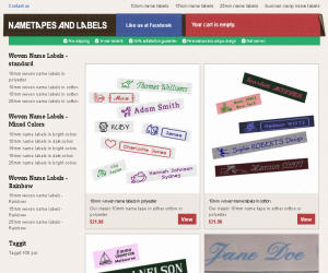 Name Tapes and Labels Discount Coupons