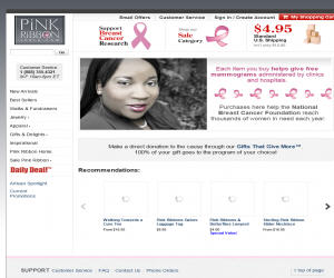 Pink Ribbon Store Discount Coupons