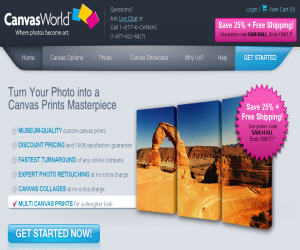 Canvas World Discount Coupons