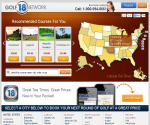 Golf18 Network Discount Coupons