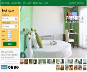 President Hotel Miami Discount Coupons
