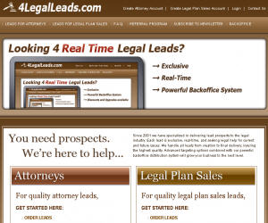 4 Legal Leads Discount Coupons