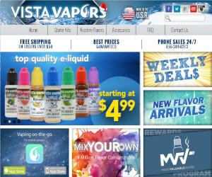 VistaVapors Discount Coupons