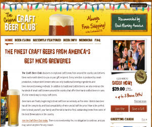 Craft Beer Club Discount Coupons