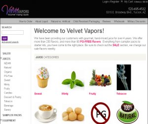 Velvet Vapors Discount Coupons