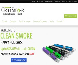 CleanSmoke Discount Coupons