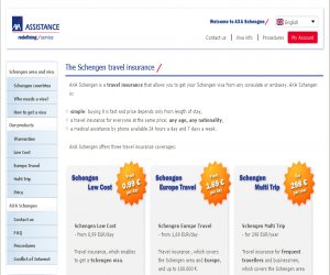 AXA Schengen Discount Coupons