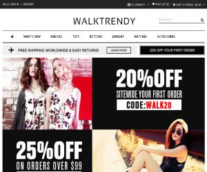 WalkTrendy Discount Coupons