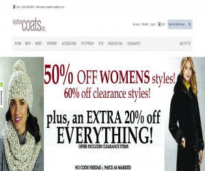 Leather Coats etc Discount Coupons