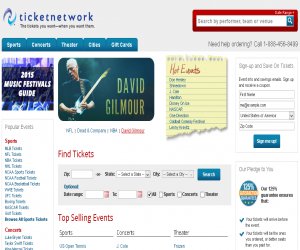 TicketNetwork Discount Coupons