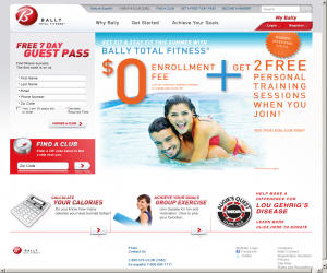 Bally Total Fitness Discount Coupons