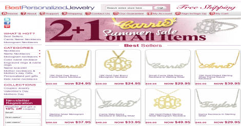 Best Personalized Jewelry discount coupons (7 Available ...