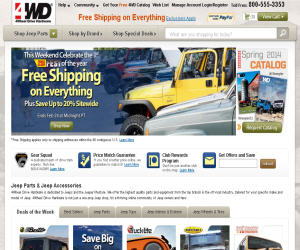 4WD Discount Coupons