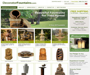 Decorator Fountains Discount Coupons