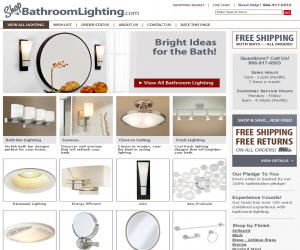Shop Bathroom Lighting Discount Coupons