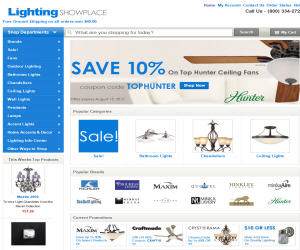 Lighting Show Place Discount Coupons