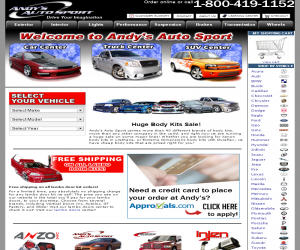 Andys Auto Sport Discount Coupons