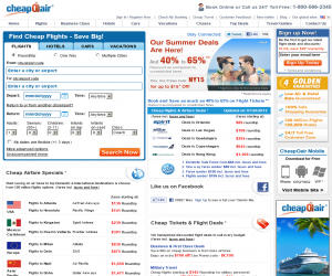 CheapOair Discount Coupons